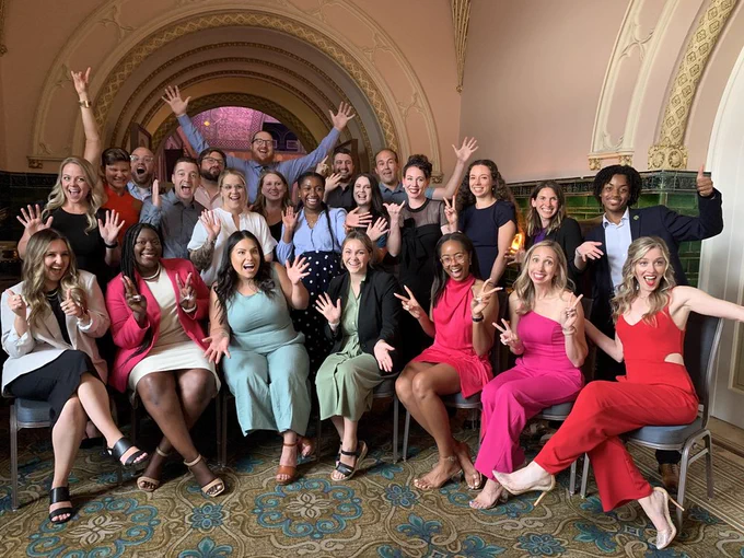 A fantastic "35 under 35" cohort!