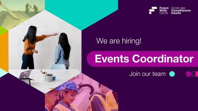 We are hiring! Events Coordinator. Join our team