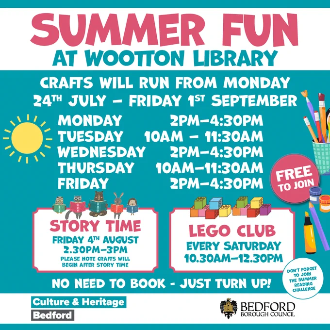 Crafts at Wootton Library 