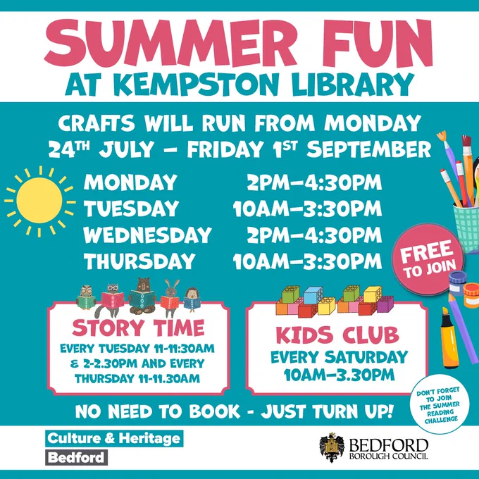 Crafts at Kempston Library