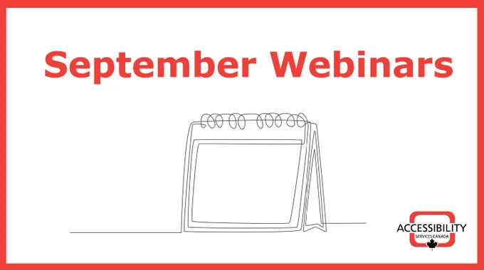 September Webinars