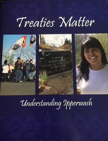 Today marks the 28th anniversary of the Ipperwash Crisis.

Learn about events that lead up to the shooting death of land defender Dudley George in 1995 and the aftermath.

To purchase, visit: https://goodminds.com/products/treaties-matter-understanding-ipperwash?_pos=1&_sid=0c228a834&_ss=r&fbclid=IwAR0c9uB539d5CfhqxAtgFOePaaWTly1tO9QFUsy6PrhgJZx-H8oR4m2ZiAI

#Teachers #Ipperwash