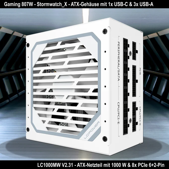 Bild vom 1000W-Netzteil LC1000MW V2.31