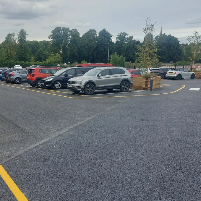 A new SJS Nursery Car Park! 