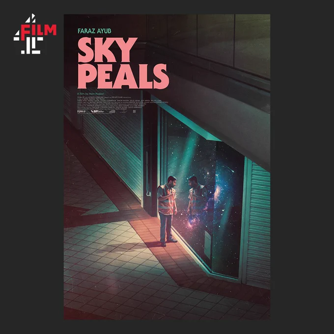 Faraz Ayub as Adam in a Sky Peals promotional poster.