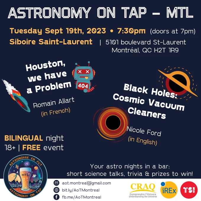 AoT-MTL event poster September 2023