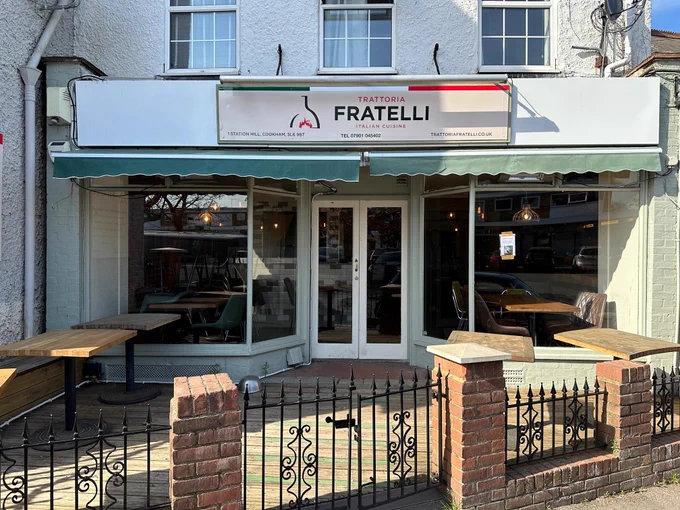1 Station Hill Cookham. Prominent central position. Restaurant premises on ground & basement floors with external seating area.  Fixtures Fittings & Equipment   Extraction systems in place. Convenient for Maidenhead, Marlow, Bourne End, Reading & Slough. Approximately 30 miles from London. #M4,M40,viaA404 #Railway,Marlowbranchline#ThamesPathforwalkers