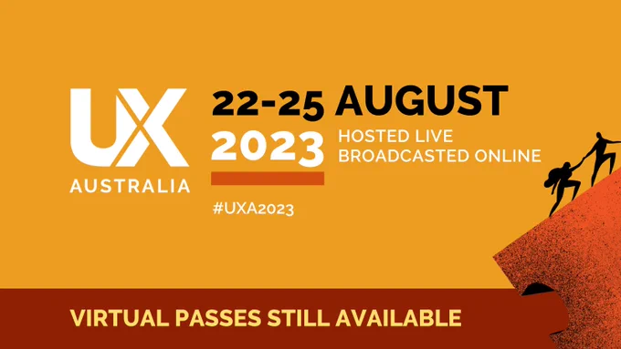 Secure a virtual spot at UXA2023 to hear from over 30 of the industries top speakers