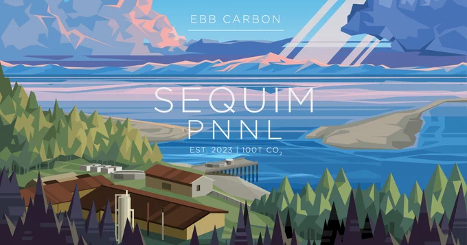 Ebb Carbon's first site is operational at PNNL-Sequim in Washington.