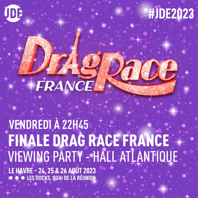Finale Drag Race France
Viewing party - Hall Atlantique
Vendredi à 22h45