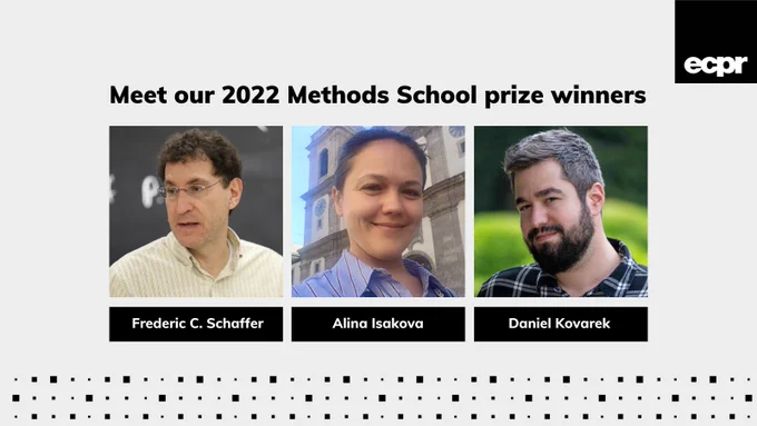 ECPR 2022 Cora Maas and Dirk Berg-Schlosser Prize winners revealed