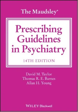 Cover of the Maudsley Prescribing Guidelines in Psychiatry