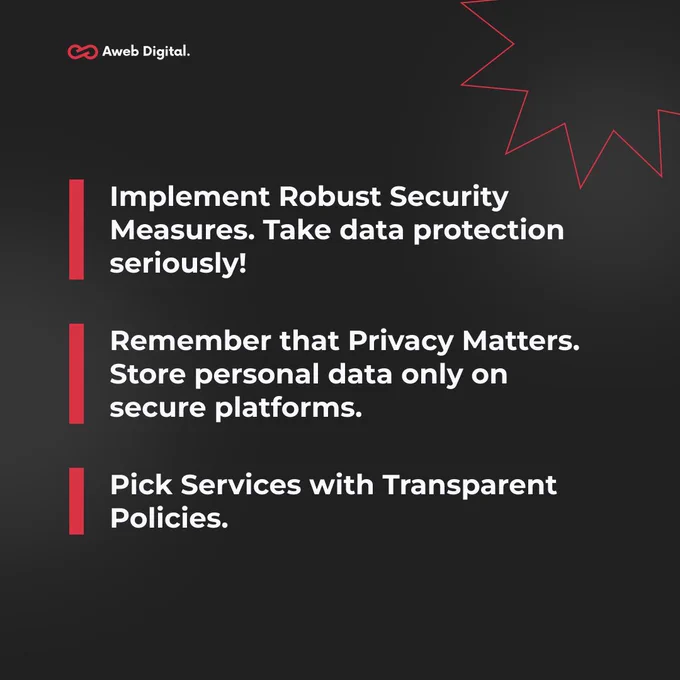 Protecting your data through robust security measures