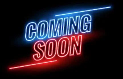Image of "Coming Soon" text