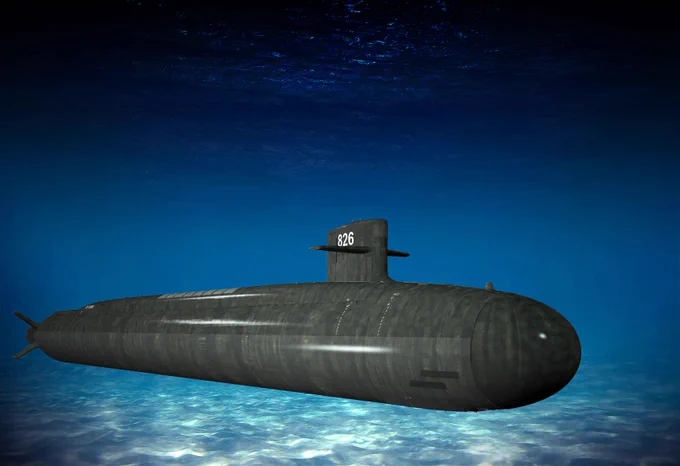 Columbia submarine photo courtesy of General Dynamics Electric Boat.