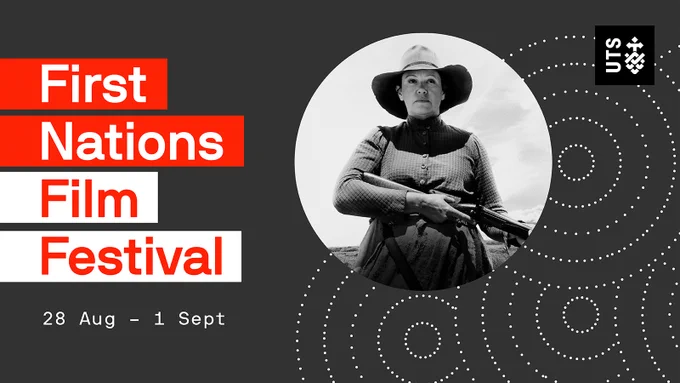 First Nations Film Festival. 28 Aug - 1 Sept. Image: Still from the film The Drovers Wife.