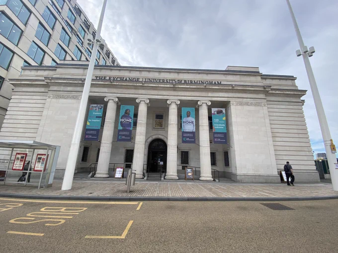 An image of The Exchange Birmingham building