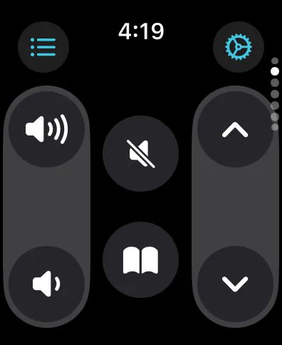 TV Remote Apple Watch app