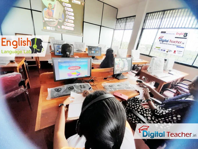 Improve your English listening skills quickly with digital teacher English language lab software. Keen listening will definitely improve your speaking and pronunciation with our English Language Lab. It just does not only help you for brainstorming but also benefits in your day-to-day life with good interpersonal skills.