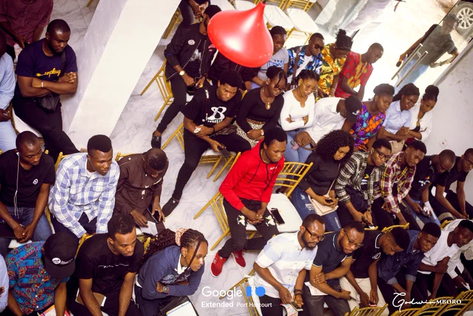 The Google I/O Extended Portharcourt Attendees were so enthusiastic