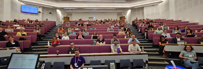 Attendees of ViCEPHEC 2023 sitting in the main lecture theatre.