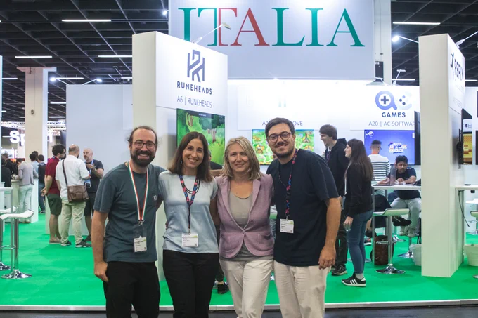 Il team IIDEA @gamescom