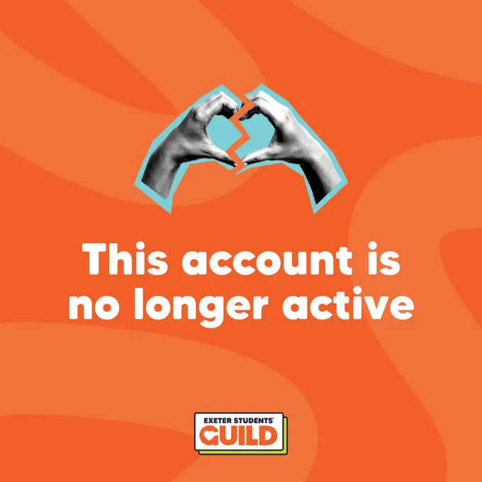 This account is no longer active

A two-toned orange background with a graphic of hands making a heart that has been edited to show as a broken heart.
