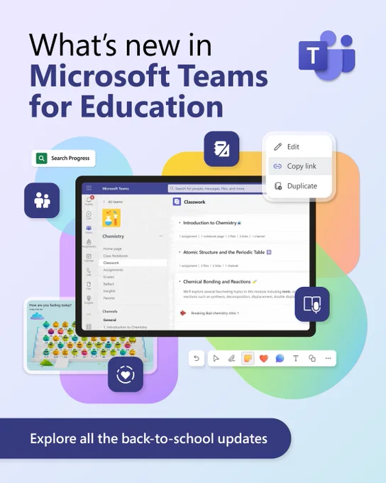 Picture of Teams EDU udpates