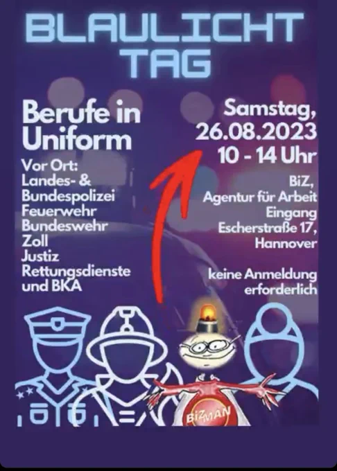 Veranstaltungsplakat mit Informationen zur Veranstaltung