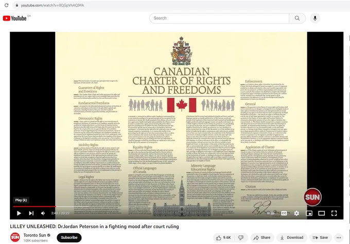 picture of Canada charter of rights

blog post

Canadians Discover THEY Do Not Have Rights or Freedoms

https://my-video-education.blogspot.com/2023/08/canadians-discover-they-do-not-have.html

#CanadianRights #CanadianFreedoms