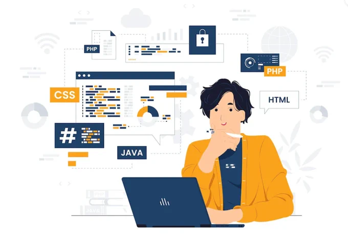 🚀 Découvre le monde passionnant de la programmation web ! 💻✨

🎉 As-tu déjà rêvé de créer ton propre site web ? 🌐 Ne t'inquiète pas, tu n'es pas seul(e) ! 🙌

📚 Que tu sois un débutant ou que tu n'aies jamais programmé auparavant, tu peux apprendre à coder et à donner vie à tes idées en quelques étapes simples. 💡

🔥 Rejoins notre communauté de passionnés de la programmation web et laisse-toi guider par des experts bienveillants. 🤝 Ensemble, nous allons explorer les langages tels que HTML, CSS et JavaScript pour créer des sites web interactifs et esthétiques.

💡 Les connaissances que tu acquerras en programmation web te seront utiles dans de nombreux domaines, que ce soit pour construire ta présence en ligne, créer des applications web ou même poursuivre une carrière dans le développement web.

🌟 Alors, qu'attends-tu ? L'aventure commence maintenant ! Rejoins-nous et deviens un(e) pro de la programmation web. 💪💻

#programmationweb #débutants #codage #apprentissage #webdevelo