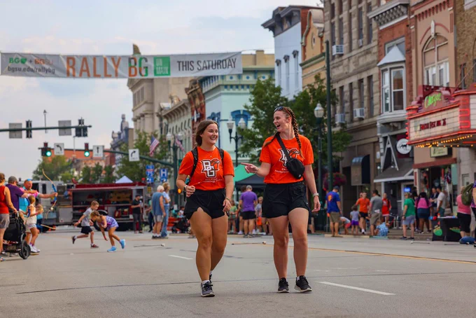 Downtown BG during RallyBG