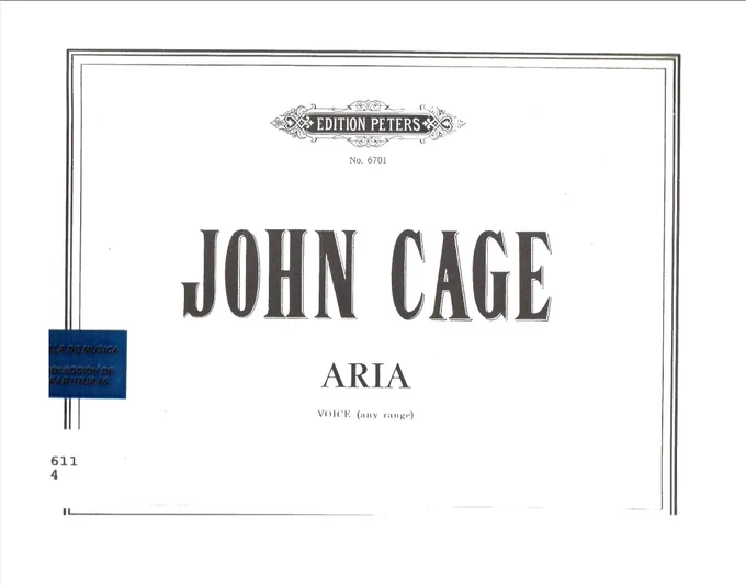 Score cover