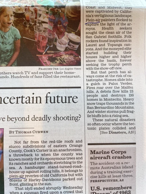 Photo that includes both references underlined