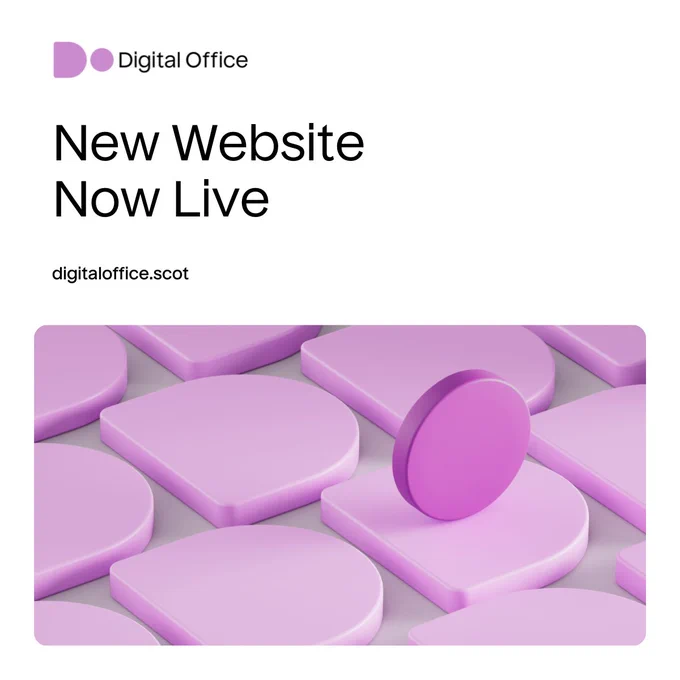 Promotional image for new Digital Office website