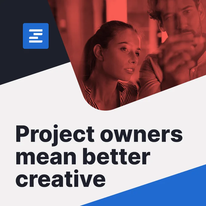 Project owners mean better creative. #creative #project #managers #management #marketing #productivity #tips #blog #creativeproduction #creativework #work #creativity #artist #creativedirection #production #videoproduction #design #designers #designwork #projectowner #creativeworkflow #workflow #success #tipsforsuccess #guide #onlineproofing