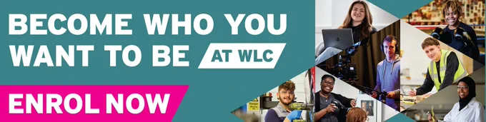 Become who you want to be at WLC - enrol now!