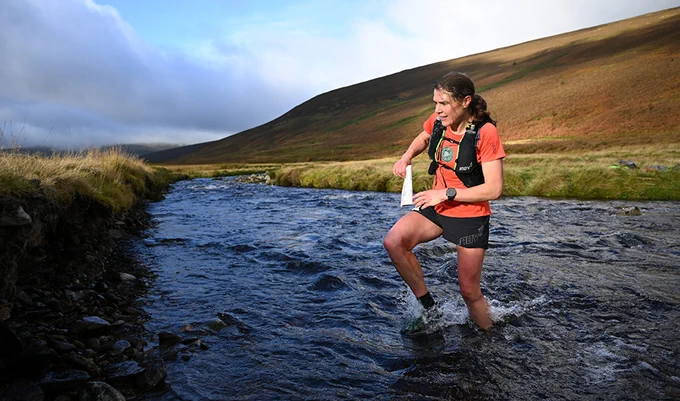 Jasmin Paris at the 2022 "Lakes In a Day" event