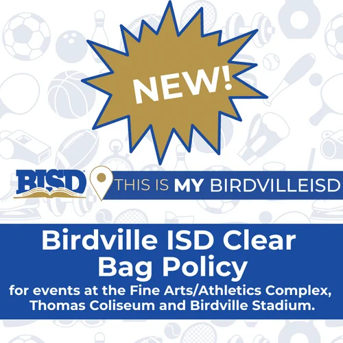 Birdville ISD Clear Bag Policy image