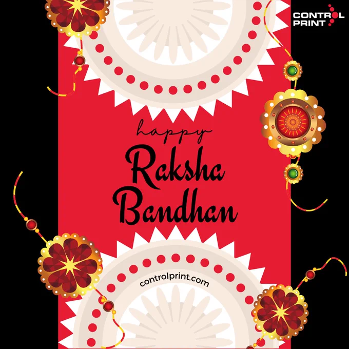 On this auspicious occasion of Raksha Bandhan, Control Print extends warm wishes to all our valued clients, partners, and team members. May this festival strengthen the ties that bind us and bring joy to every heart.