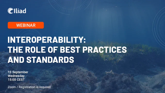 Interoperability: the Role of Best Practices and Standards' webinar Iliad digital twins of the ocean