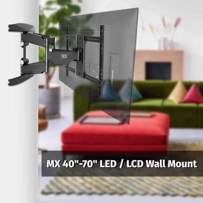 Upgrade your viewing experience with the MX 40"-70" LED / LCD TV Wall Mount Full Motion Bracket! 🖥️📺
Discover the strength and stability of its dual-arm design, guaranteeing a secure display setup. Say goodbye to cable chaos with its smart cable management system, making connections effortless. Elevate your home entertainment setup today! 🔥
To Know More Visit: https://rb.gy/yu6pm
#MX #tvstand #sturdy #homespace #modernsolution #television #homeinterior #sale #bestquality #modernhome #interiordesign #furniture #lcdstand