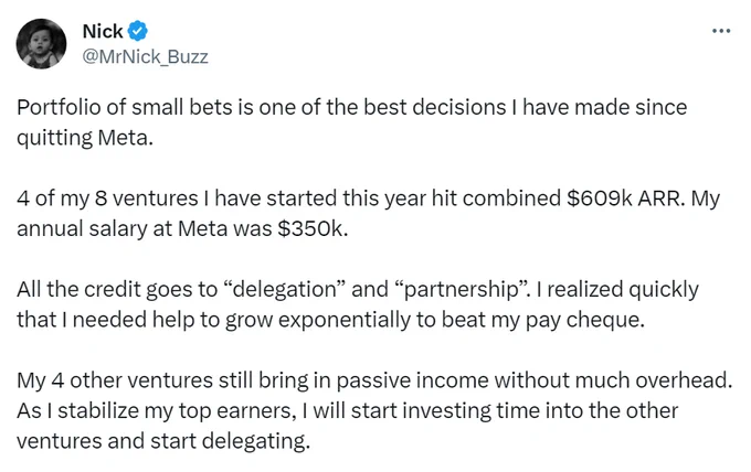 Screenshot of a post from MrNick_Buzz.