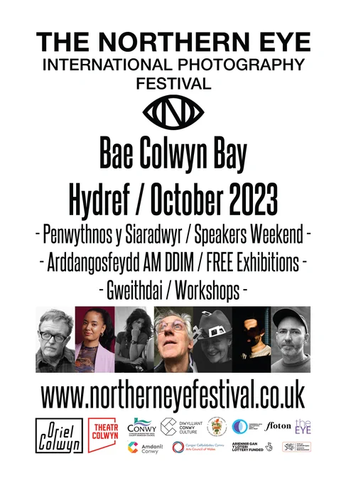 poster for forthcoming Northern Eye Festival in Colwyn Bay in October - more info at www.northerneyefestival.co.uk 