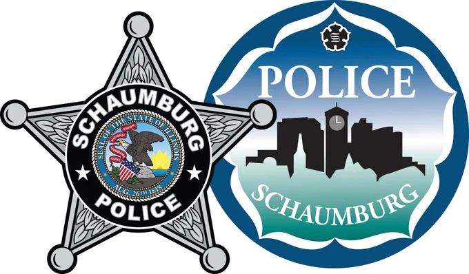 Schaumburg Police Star and Badge