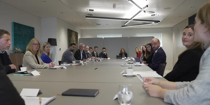 First Minister Humza Yousaf meets the Financial Services Growth and Development Board 