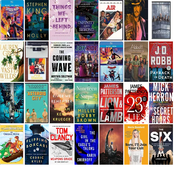 See what's new from your library