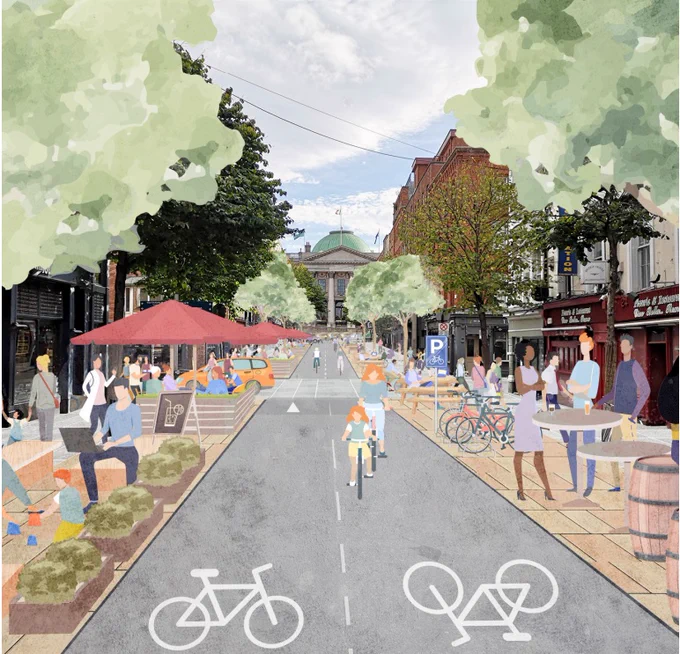Parliament Street image in the City Centre Transport Strategy