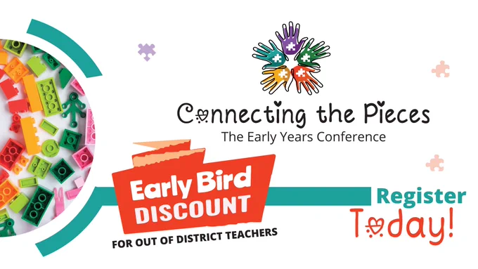 Connecting the Pieces: The Early Years Conference is our annual conference dedicated to professional development for kindergarten, Grade 1 and 2 teachers and early childhood educators.

 

Our workshop line-up includes local and internationally recognized experts selected to share their innovative and practical ideas for working with young learners.

 

This year's conference includes Charlotte Diamond, Liz McCaw, Nadine McSpadden, and more!

 

Popular sessions fill up fast! Register today!

 

Date: October 20, 2023, 8:30am - 2:34pm

Where: R.E. Mountain Secondary, 7633 202A Street, Langley, BC  V2Y 1W4

Link: https://connect23.thinklangley.com/