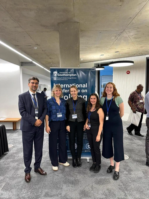 From left to right: Mustapha Karkri (Universite Paris Est, France), Franziska Pichlmeier (Munich University of Applied Sciences), Candy Leighton (Regenerate Cities), Eda Seyok (Northumbria University), Hannah Harwood (PLOS)